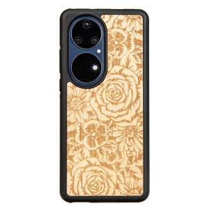 Drewniane Etui Bewood Huawei P50 Pro RóżE ANIEGRE