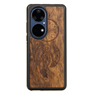 Drewniane Etui Bewood Huawei P50 Pro ŁAPACZ SNÓW IMBUIA