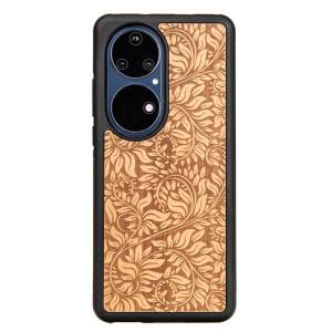 Drewniane Etui Bewood Huawei P50 Pro LIŚCIE JABŁOŃ