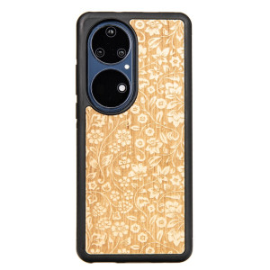 Drewniane Etui Bewood Huawei P50 Pro KWIATY POLNE ANIEGRE
