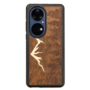 Drewniane Etui Bewood Huawei P50 Pro GÓRY IMBUIA