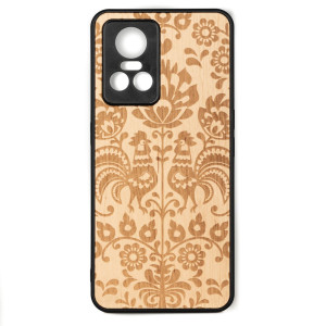 Drewniane Etui Bewood Realme GT Neo 3 POLSKI FOLK ANIEGRE