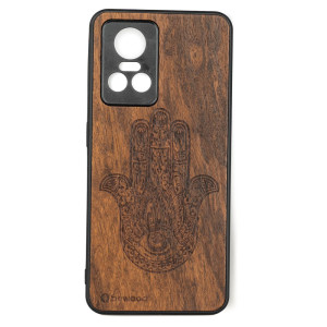 Drewniane Etui Bewood Realme GT Neo 3 HAMSA IMBUIA