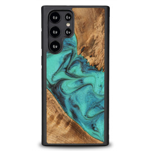 Etui Bewood Unique na Samsung Galaxy S22 Ultra - Turquoise