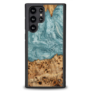 Etui Bewood Unique na Samsung Galaxy S22 Ultra - Planets - Uran