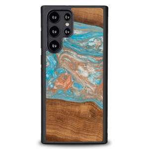 Etui Bewood Unique na Samsung Galaxy S22 Ultra - Planets - Saturn