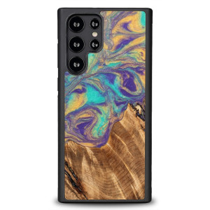 Etui Bewood Unique na Samsung Galaxy S22 Ultra - Planets - Merkury