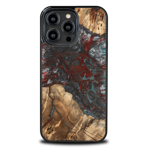 Etui Bewood Unique na iPhone 14 Pro Max - Planets - Pluton