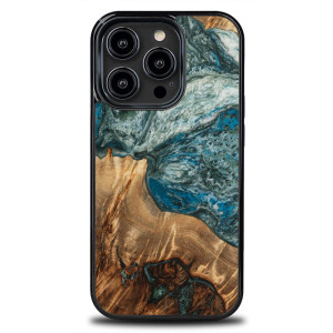 Etui Bewood Unique na iPhone 14 Pro - Planets - Ziemia