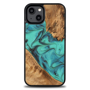 Etui Bewood Unique na iPhone 14 - Turquoise