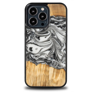 Etui Bewood Unique na iPhone 13 Pro - 4 Żywioły - Ziemia