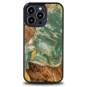 Etui Bewood Unique na iPhone 13 Pro - 4 Żywioły - Woda
