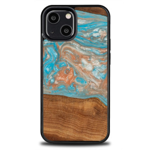Etui Bewood Unique na iPhone 13 Mini - Planets - Saturn