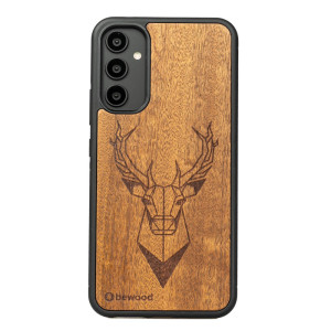 Drewniane Etui Bewood na Samsung Galaxy A34 5G JELEŃ IMBUIA