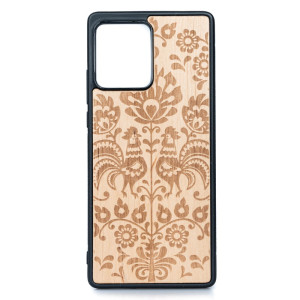 Drewniane Etui Bewood Motorola Edge 30 Fusion POLSKI FOLK ANIEGRE