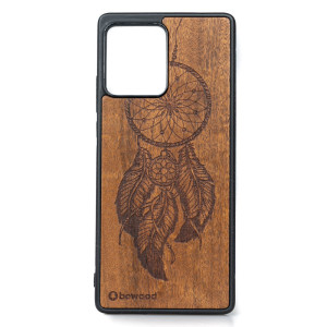 Drewniane Etui Bewood Motorola Edge 30 Fusion ŁAPACZ SNÓW IMBUIA