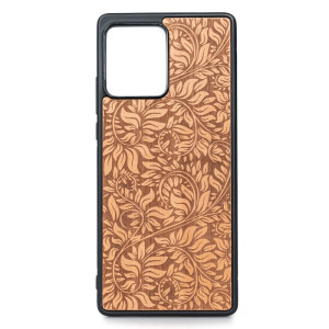 Drewniane Etui Bewood Motorola Edge 30 Fusion LIŚCIE JABŁOŃ
