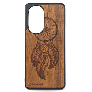 Drewniane Etui Bewood Motorola Edge 30 Pro ŁAPACZ SNÓW IMBUIA