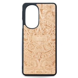 Drewniane Etui Bewood Motorola Edge 30 Pro KALENDARZ AZTECKI ANIEGRE