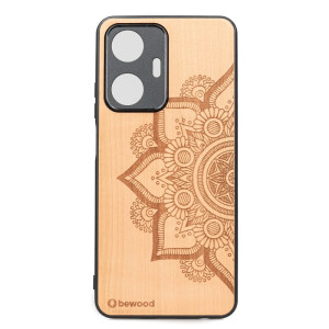 Drewniane Etui Bewood Realme C55 MANDALA JABŁOŃ