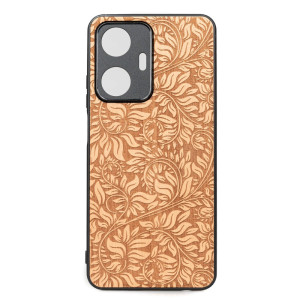 Drewniane Etui Bewood Realme C55 LIŚCIE JABŁOŃ