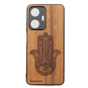 Drewniane Etui Bewood Realme C55 HAMSA IMBUIA