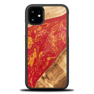 Etui Bewood Unique na iPhone 11 - Neons - Paris
