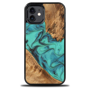 Etui Bewood Unique na iPhone 12 / 12 Pro - Turquoise