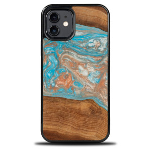 Etui Bewood Unique na iPhone 12 / 12 Pro - Planets - Saturn