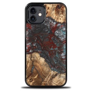 Etui Bewood Unique na iPhone 12 / 12 Pro - Planets - Pluton