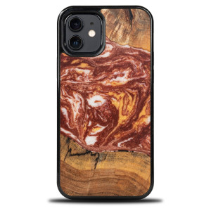 Etui Bewood Unique na iPhone 12 / 12 Pro - Planets - Mars