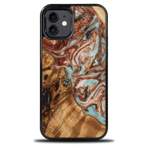 Etui Bewood Unique na iPhone 12 / 12 Pro - Planets - Jowisz
