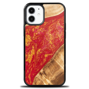 Etui Bewood Unique na iPhone 12 Mini - Neons - Paris