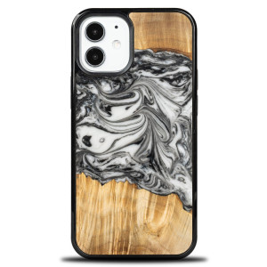 Etui Bewood Unique na iPhone 12 Mini - 4 Żywioły - Ziemia