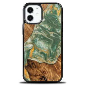 Etui Bewood Unique na iPhone 12 Mini - 4 Żywioły - Woda