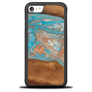 Etui Bewood Unique na iPhone 7/8  SE 2020 / 2022 - Planets - Saturn