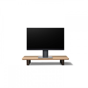 Podstawka pod monitor Bewood - Black - Dąb - Short
