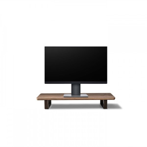 Podstawka pod monitor Bewood - Black - Orzech Amerykański - Short