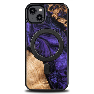 Etui Bewood Unique na iPhone 14 Plus - Violet z MagSafe