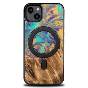 Etui Bewood Unique na iPhone 14 Plus - Planets - Merkury z MagSafe
