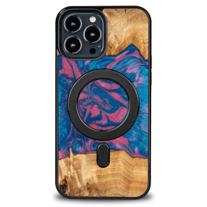 Etui Bewood Unique na iPhone 13 Pro Max - Neons - Vegas z MagSafe