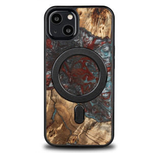 Etui Bewood Unique na iPhone 13 - Planets - Pluton z MagSafe