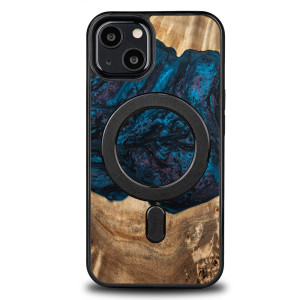 Etui Bewood Unique na iPhone 13 - Planets - Neptun z MagSafe