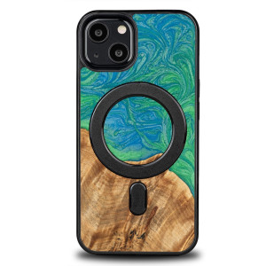 Etui Bewood Unique na iPhone 13 - Neons - Tokyo z MagSafe