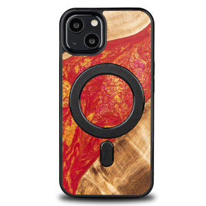 Etui Bewood Unique na iPhone 13 - Neons - Paris z MagSafe
