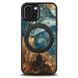 Etui Bewood Unique na iPhone 13 Mini - Planets - Ziemia z MagSafe