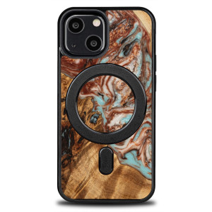 Etui Bewood Unique na iPhone 13 Mini - Planets - Jowisz z MagSafe