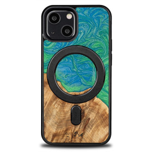 Etui Bewood Unique na iPhone 13 Mini - Neons - Tokyo z MagSafe
