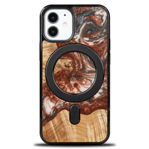 Etui Bewood Unique na iPhone 12 Mini - Planets - Wenus z MagSafe