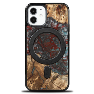 Etui Bewood Unique na iPhone 12 Mini - Planets - Pluton z MagSafe